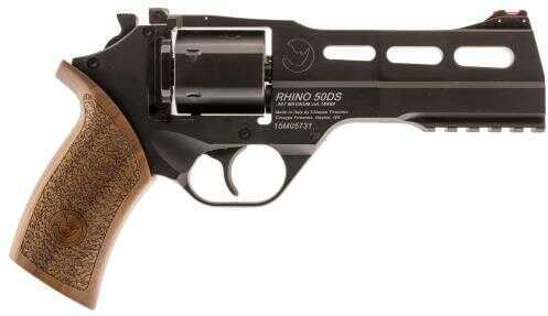 Revolver Chiappa RhiFALSE 50SAR 357 Magnum 5" Barrel 6rd Black Finish 340246