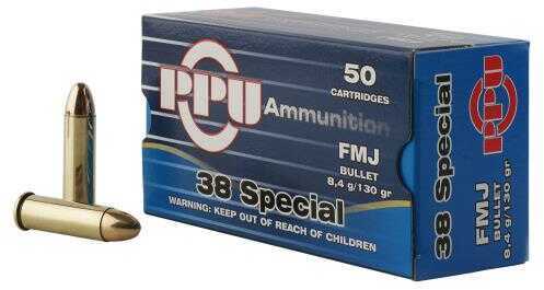 Prvi Partizan 38 Special 130 Grain Full Metal Jacket â€“ Enhanced Energy Performance