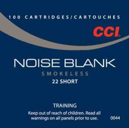 22 Short 100 Rounds Ammunition CCI N/A Blank