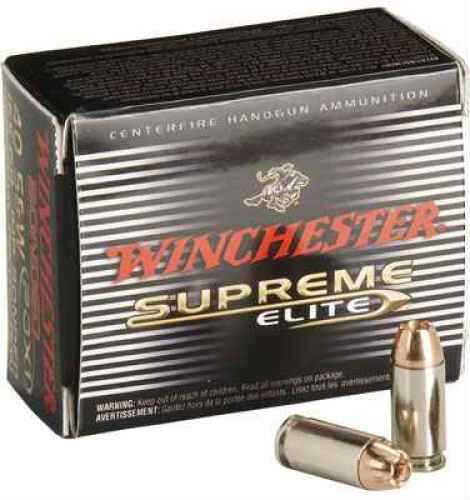 Winchester Supreme Elite 380 ACP 95 Grain Hollow Point â€“ Trusted FBI Service Round