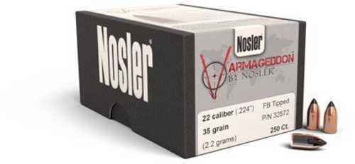 FALSEsler Varmageddon 224 Caliber 35 Grains Tipped Bullets 250 Per Box