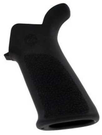 Hogue AR-15 Rubber Grip Beavertail FALSE Finger Grooves Black 15030
