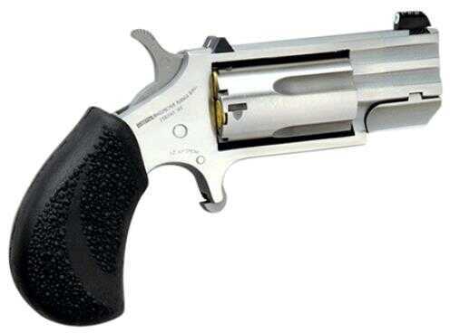FALSErth American Arms Revolver Pug Ported 22 Magnum 1" Barrel 5 Round White Dot Sight Black Stainless Steel
