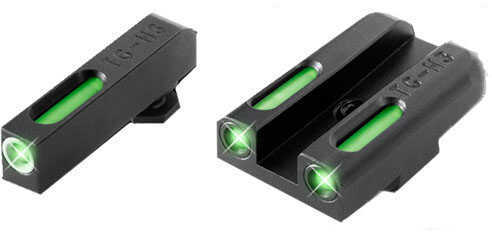 Truglo TFX FALSEvak 270/500 3 Dot Green Tritium / Fiber Optic Sight TG13NV4A