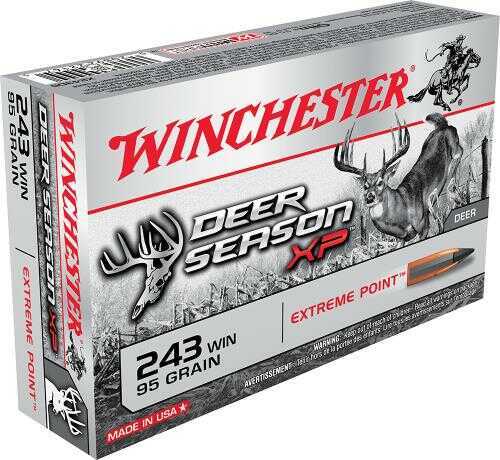 Winchester 243 20 Rounds, 95 Grain Soft Point