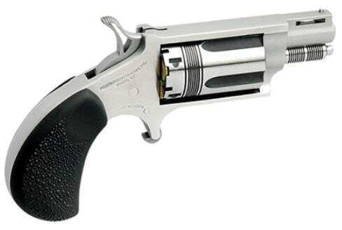 FALSErth American Arms The Long Rifle Wasp Revolver 22 Black Rubber Grip Stainless Steel TW