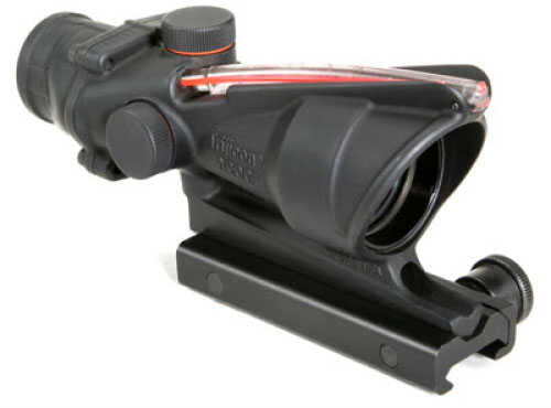 Trijicon ACOG Rifle Scope 4X 32 Red Chevron Matte With Ta51 Mount Flattop Ta31F