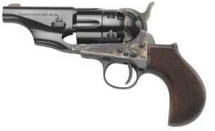 Taylor/Pietta 1860 Army Snub FALSEse: Birdshead Grip Steel .44 Caliber 3" Barrel Black Powder Revolver