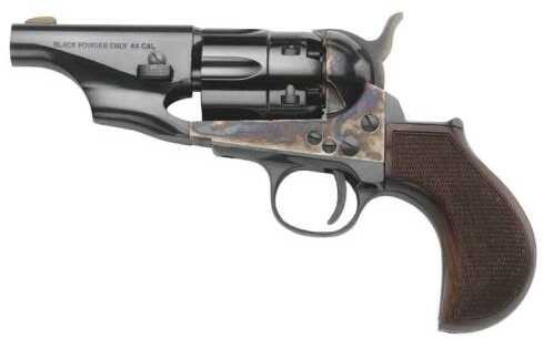 Taylor 1860 Army Snub FALSEse .36 Caliber 3" Barrel Birdshead Grips Fluted Cylinder Cap and Ball BP Revolver