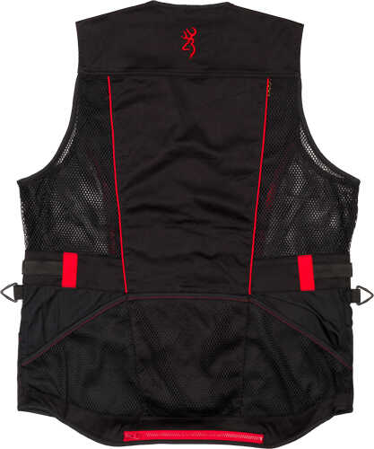 BG Ace Shooting Vest R-Hand 3X-Large Black/Red Trim