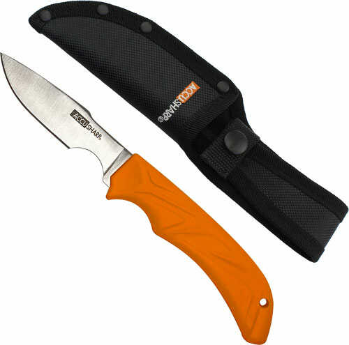 Accusharp Caping Knife 3" Blade FALSEn Slip Grip W/sheath