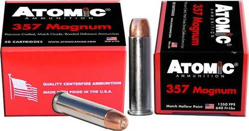 357 Sig 20 Rounds Ammunition Atomic 147 Grain Hollow Point