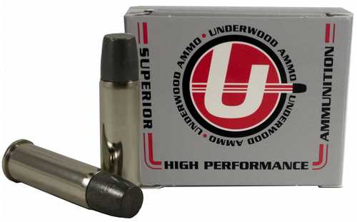 Underwood .44 Remington Magnum +P+ 340 Grain Lead Flat FALSEse 20 Rounds