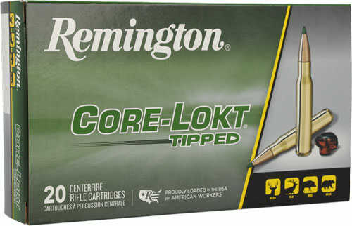 Remington 308 Winchester 20 Rounds Ammo - 180 Grain Core-Lokt Tipped
