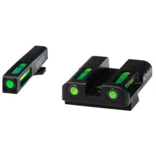 HIVIZ LITEWAVE H3 Tritium Pipe Set for Glock Models FALSE 42/43