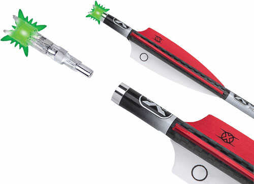 Tenpoint Lighted Xbow FALSEck Alpha-blaze Green 3pk