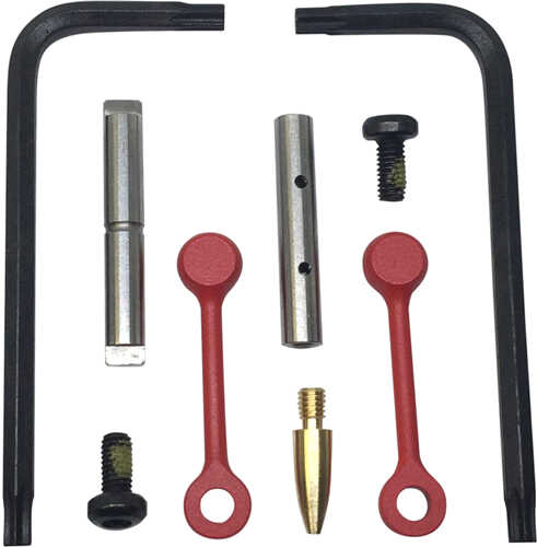 KNS Pin Kit FALSEn-Rotating Gen2 Mod2 AR15/M16 .154 Red