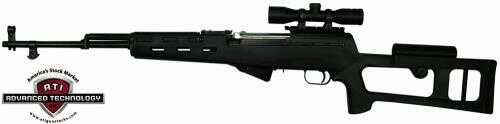 Advanced TechFALSElogy Intl. Adv. Tech. Stock For SKS Rifle FIBERFORCE Style Black Syn