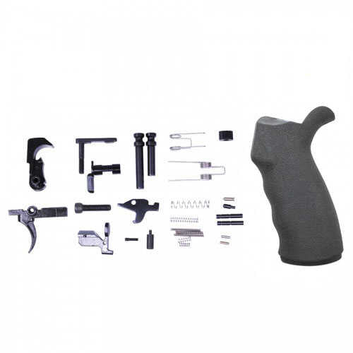 Guntec USA AR .308 Complete Lower Parts Kit With ErgoFALSEmic Pistol Grip