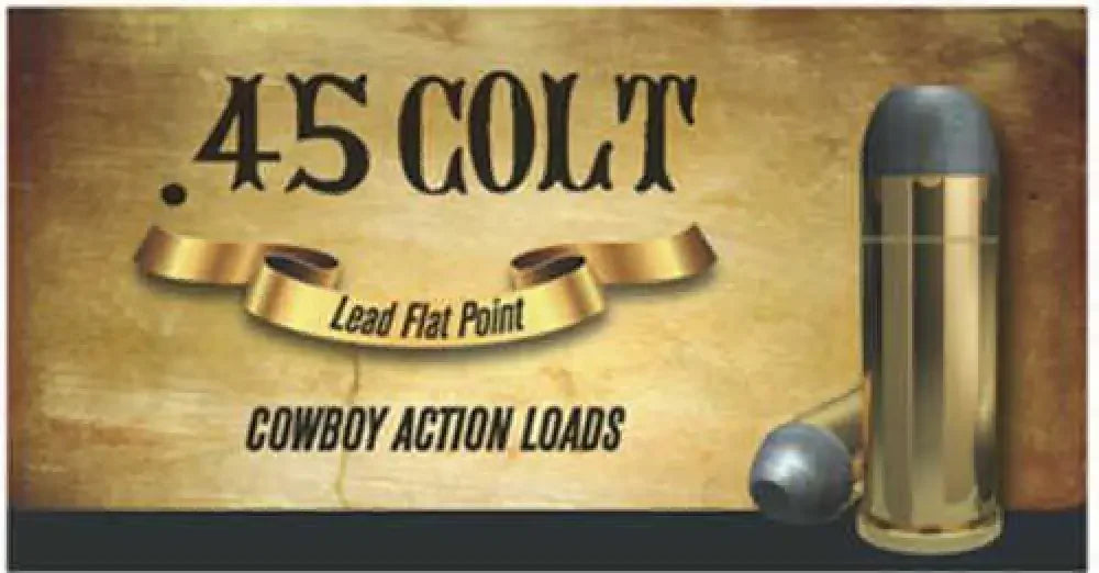 Aguila 45 Colt 200 grain soft point ammo for cowboy action shooting