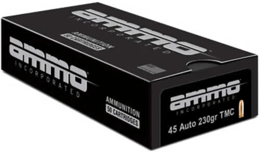 Ammo Inc Signature 45 ACP 230 Grain with total metal coating for enhanced performance
