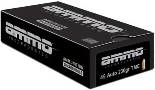 Ammo Inc Signature 45 ACP 230 Grain with total metal coating for enhanced performance