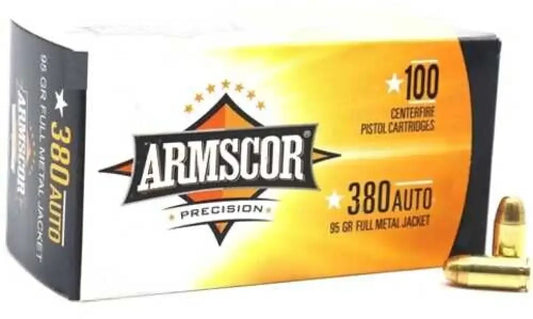 Armscor Precision 380 ACP full metal jacket ammo value pack at gun store