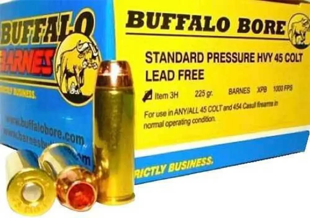 Buffalo Bore 45 Colt 225 Grain Hollow Point Devastation - Handgun Ammo