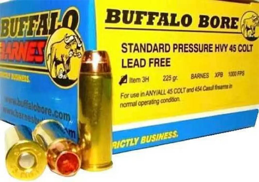 Buffalo Bore 45 Colt 225 Grain Hollow Point Devastation - Handgun Ammo