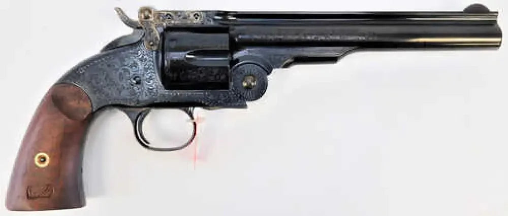 Cavalry Legend Blued Engraved Schofield Pistol - Top Break /.45 Lc/.410 / Revolver - Handguns