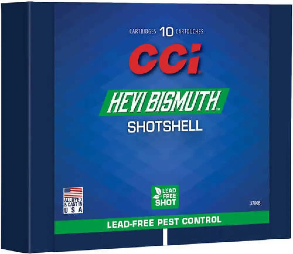 CCI 3738B Pest Control HEVI-Bismuth 38 Special blue box
