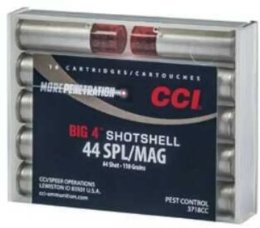 CCI 44 Special Shotshell for small game and pest control, 10 rounds