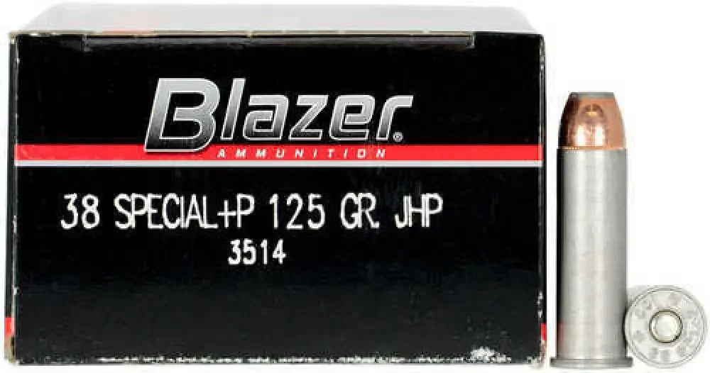 Cci Blazer 38 Special Ammunition: Reliable Power Unmatched Expansion! - 125 Grain / Hollow Point - Handgun Ammo