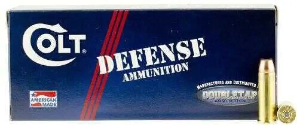 Colt 38 Special 110 grain hollow point personal defense ammunition box
