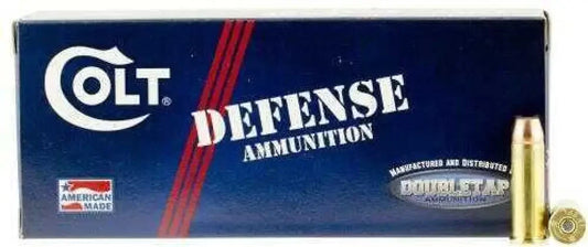 Colt 38 Special 110 grain hollow point personal defense ammunition box