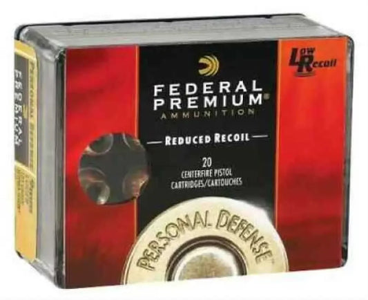 Federal 380 Acp Low Recoil Rounds Ammunition for Enhanced Comfort - Acp / 90 Grain / Hollow Point - Handgun Ammo