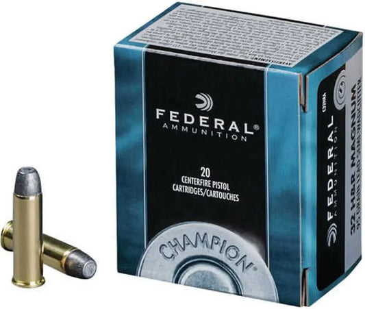 Federal H&r Magnum Ammunition Precision Semi-wadcutter Hollow - 32 H&r Mag / 95 Grain / Lead - Handgun Ammo