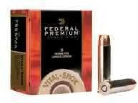 Federal Premium 44 Rem Magnum Ammunition: Unleash Big Game Power - 280 Grain / Soft Point - Handgun Ammo