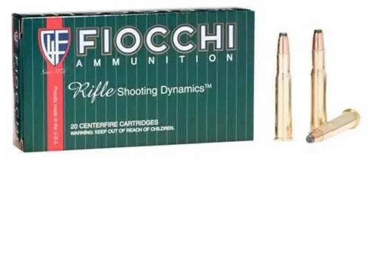 Fiocchi 30-30 Winchester 170 Grain Soft Point Ammo Power