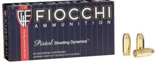 Fiocchi 40 S&w Metal Jacket Consistent Performance - S&w / 165 Grain / Full - Handgun Ammo