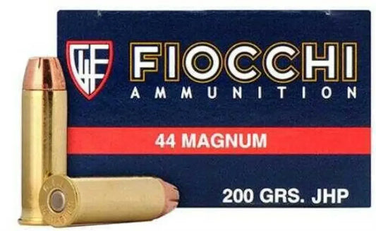 Fiocchi 44 Rem Magnum Unmatched Stopping Power - 200 Grain / Hollow Point - Handgun Ammo
