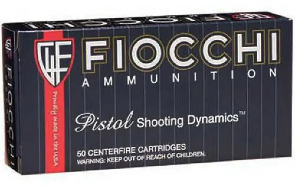 Fiocchi 44 Special 200 grain soft point ammo box with 50 cartridges