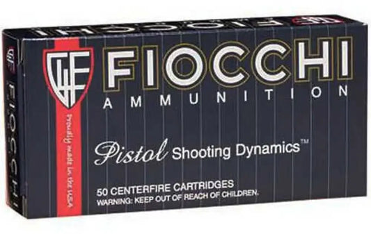 Fiocchi 44 Special 200 grain soft point ammo box with 50 cartridges