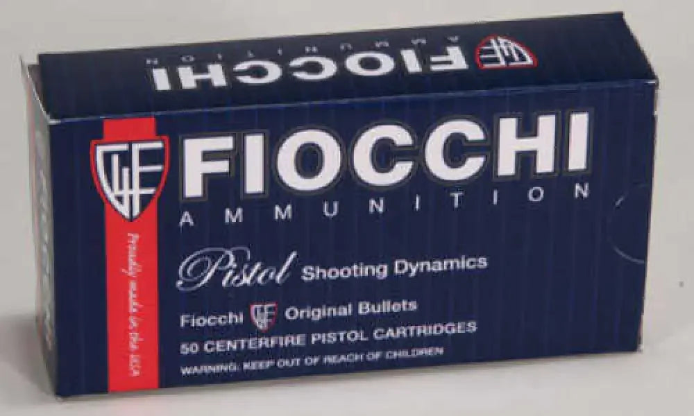 Fiocchi Shooting Dynamics S&w Ammunition: Unleash Optimal Stopping Power - 40 S&w / 165 Grain / Hollow Point - Handgun