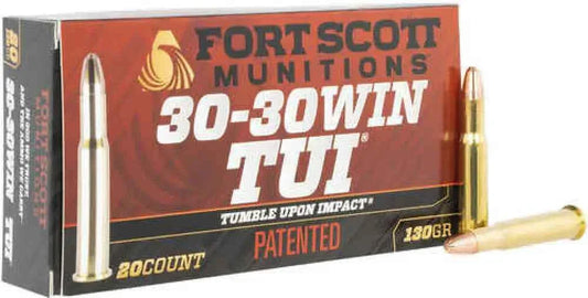 Fort Scott Munitions 30-30 Tui Ammo: Impact Redefined!