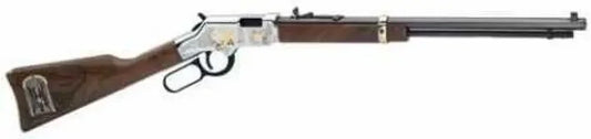 Golden Boy Freemason Tribute Lever Action Rifle Adorned in Blue Wood -.22 Lr / Lever Action - Rifles