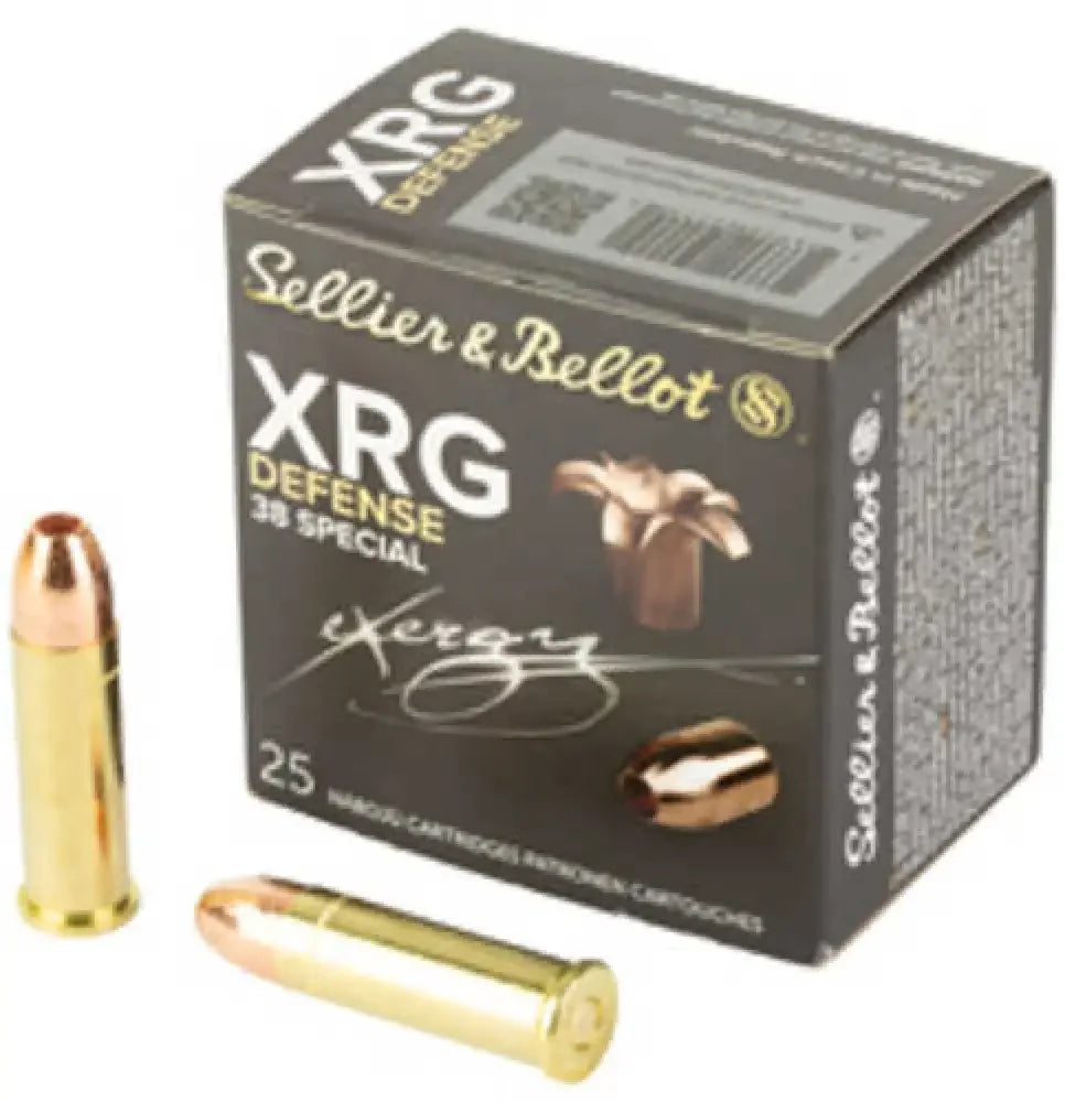 Sellier & Bellot 38 Special 110 grain hollow point ammo box