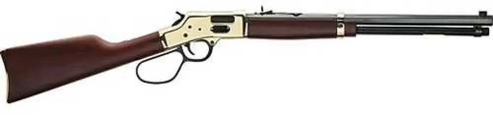 Henry Big Boy Brass Large Loop Lever Action Rifle.44 Mag Power - H006gl / 44 Rem Magnum / Lever Action - Rifles