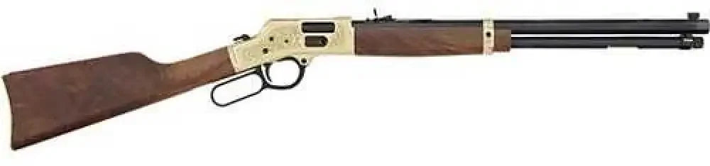 Henry Big Boy Brass Lever Action Rifle.44 Magnum Power! - H006gd / 44 Rem / Lever Action - Rifles