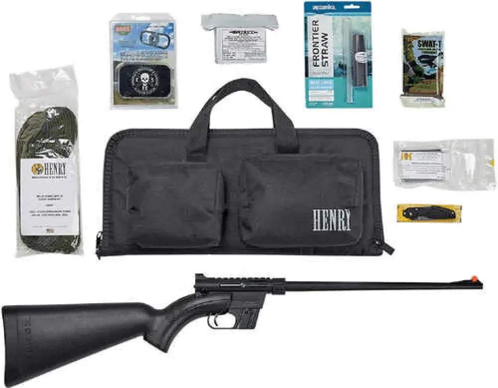 Henry Survival Pack Ar-7 Rifle Gear Compact Power - U.s. Ar-7 /.22 Lr / Semi Auto - Rifles